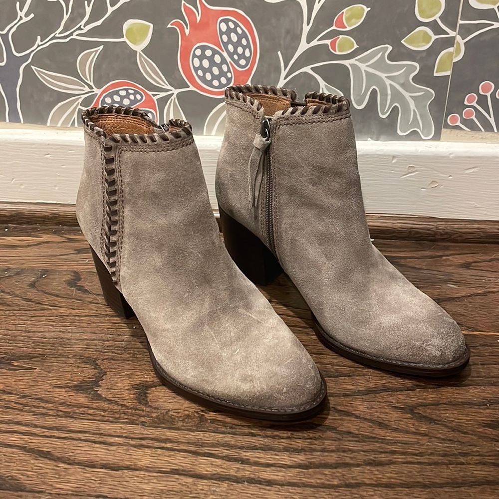 Sofft Suede Ankle Boots 6.5